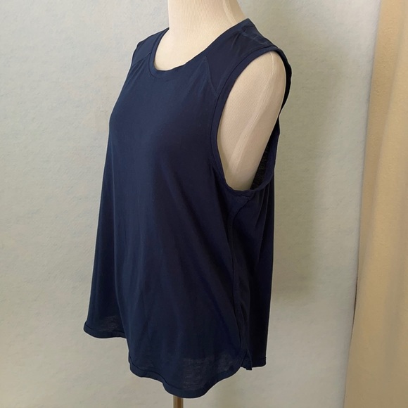 Athletic Wear Girls Navy Athletic Tank Top - Picture 9 of 11